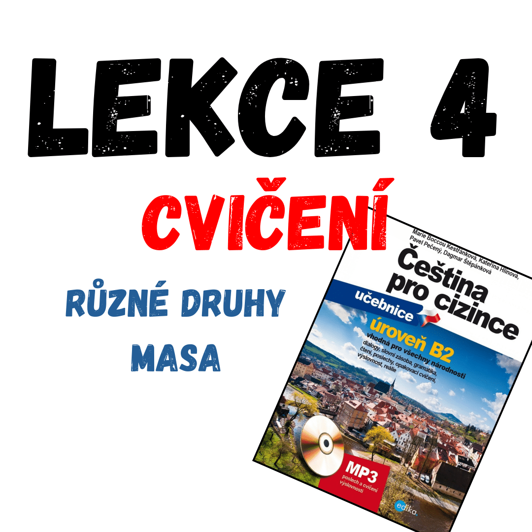 Čeština pro cizince B2/L4: Různé druhy masa - Learn Czech Online for Free
